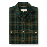 LS Corduroy Plaid Snap Shirt