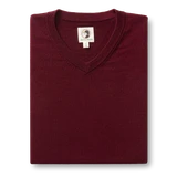 BUCKLEY MERINO V-NECK SWEATER