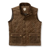 WAXED DUCK CANVAS QUILTED VEST