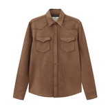 THE WYATT - MICROSUEDE SHIRT JACKET
