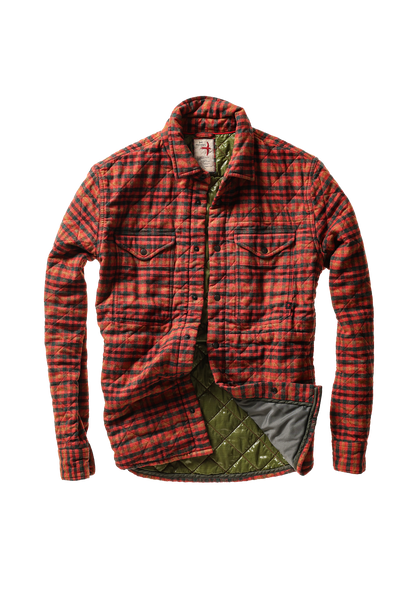Relwen Quilted Flannel Shirt Jacket men's shirt – product image 0 | C. Field & Roe Dublin OH
