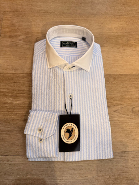 CF&R Exclusive - Seersucker Contrast Collar