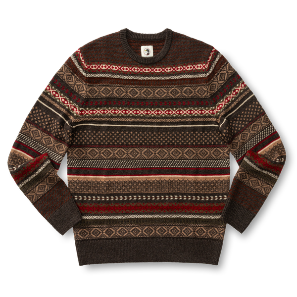 Birch Fair Isle Crewneck Sweater