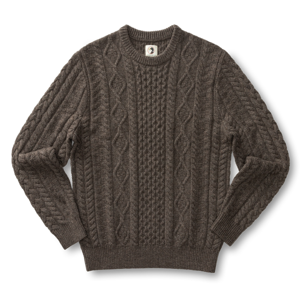 FISHERMAN CREWNECK SWEATER