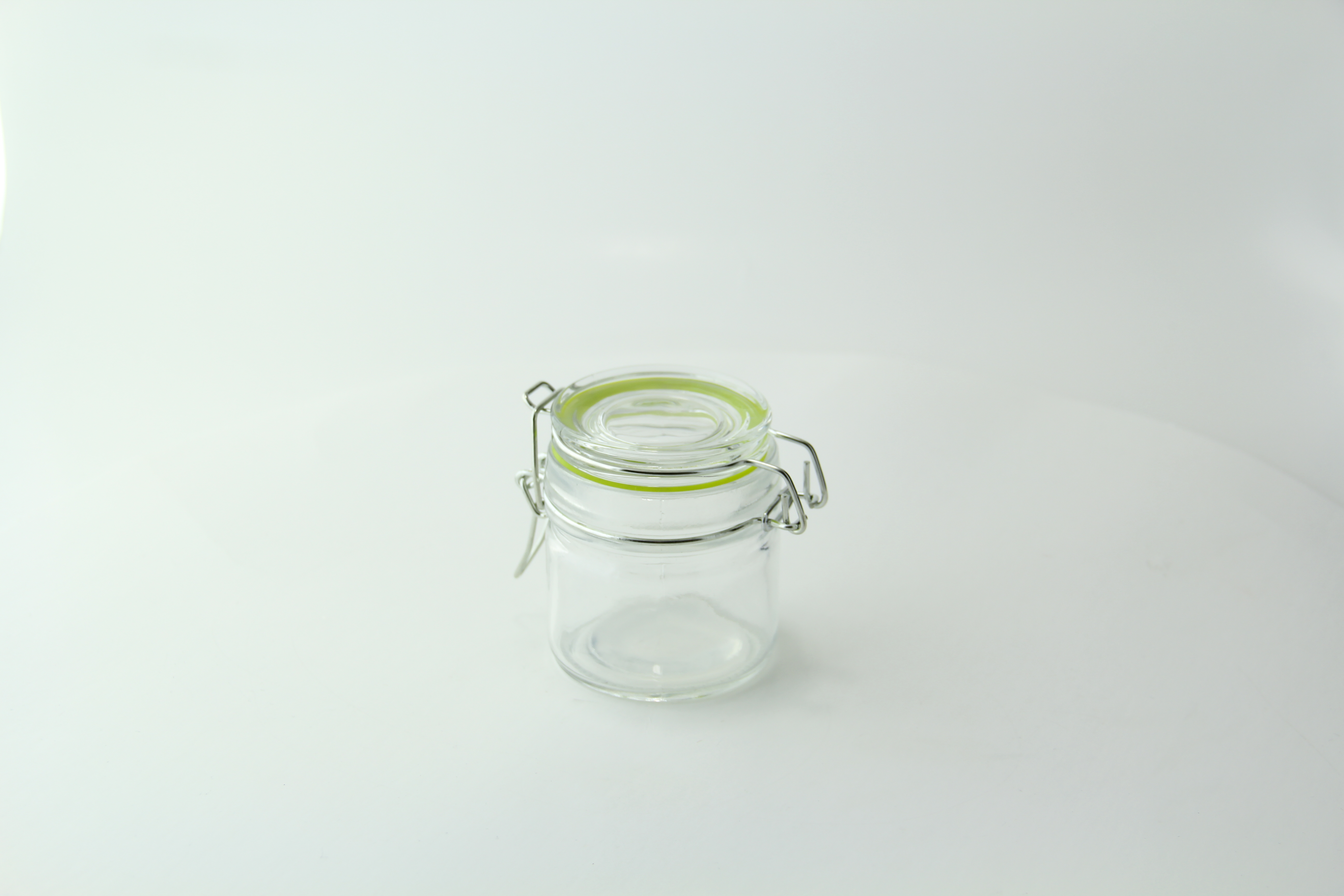 Mini Reusable Glass Seal Jars 2oz D:1.7in H:3.2in - 12 pcs - BioandChic