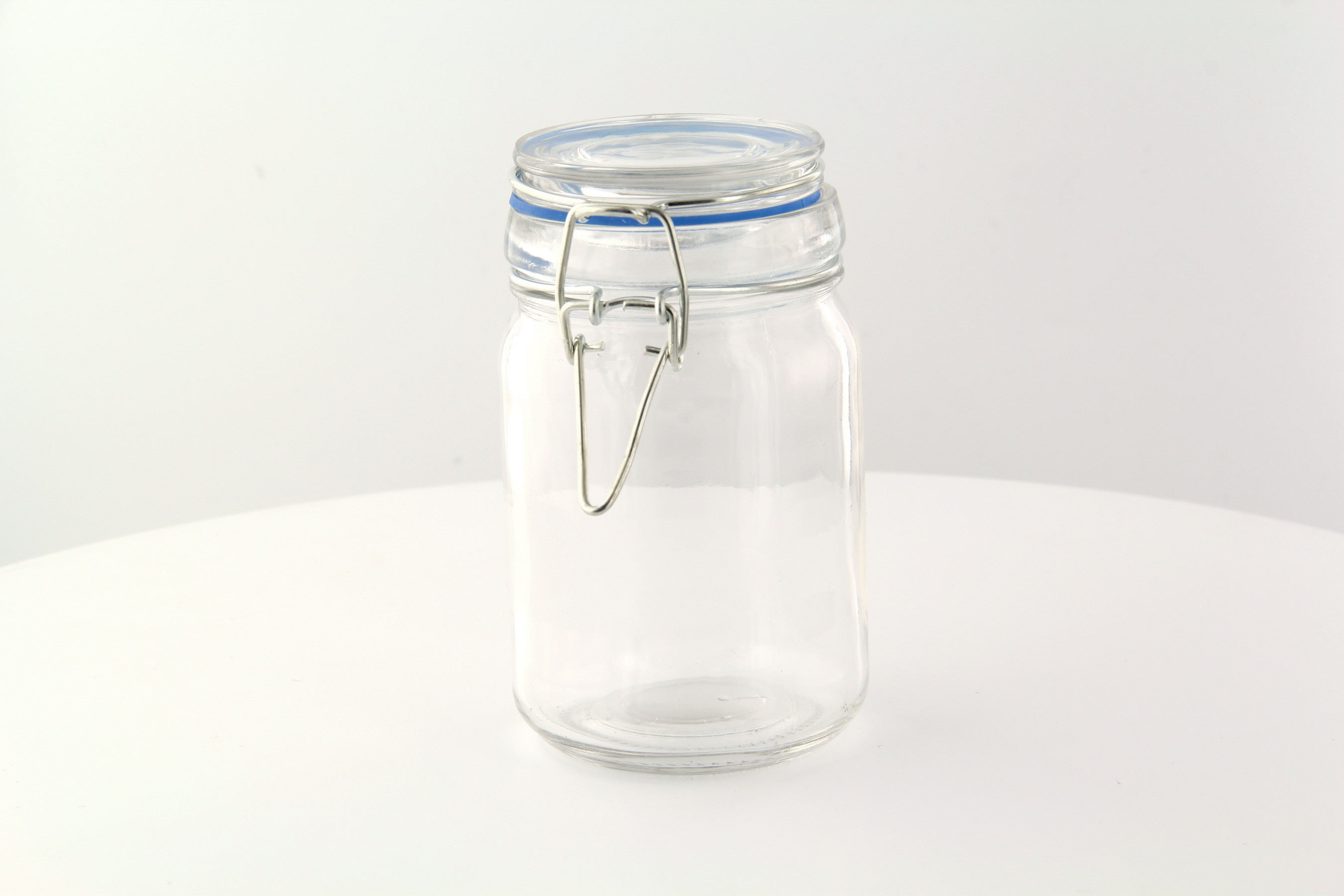 Mini Reusable Glass Seal Jars - 8oz D:2.7in H:4.5in - 24 pcs