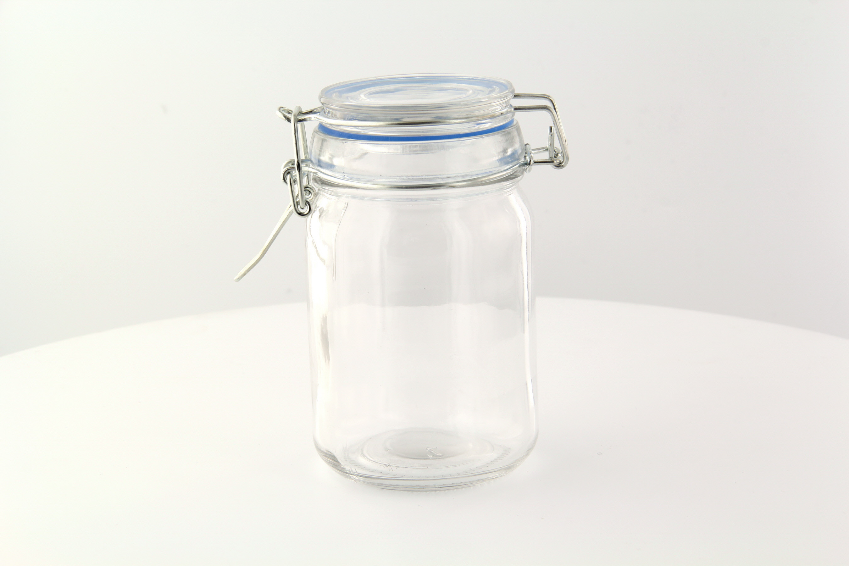 Mini Reusable Glass Seal Jars - 8oz D:2.7in H:4.5in - 24 pcs