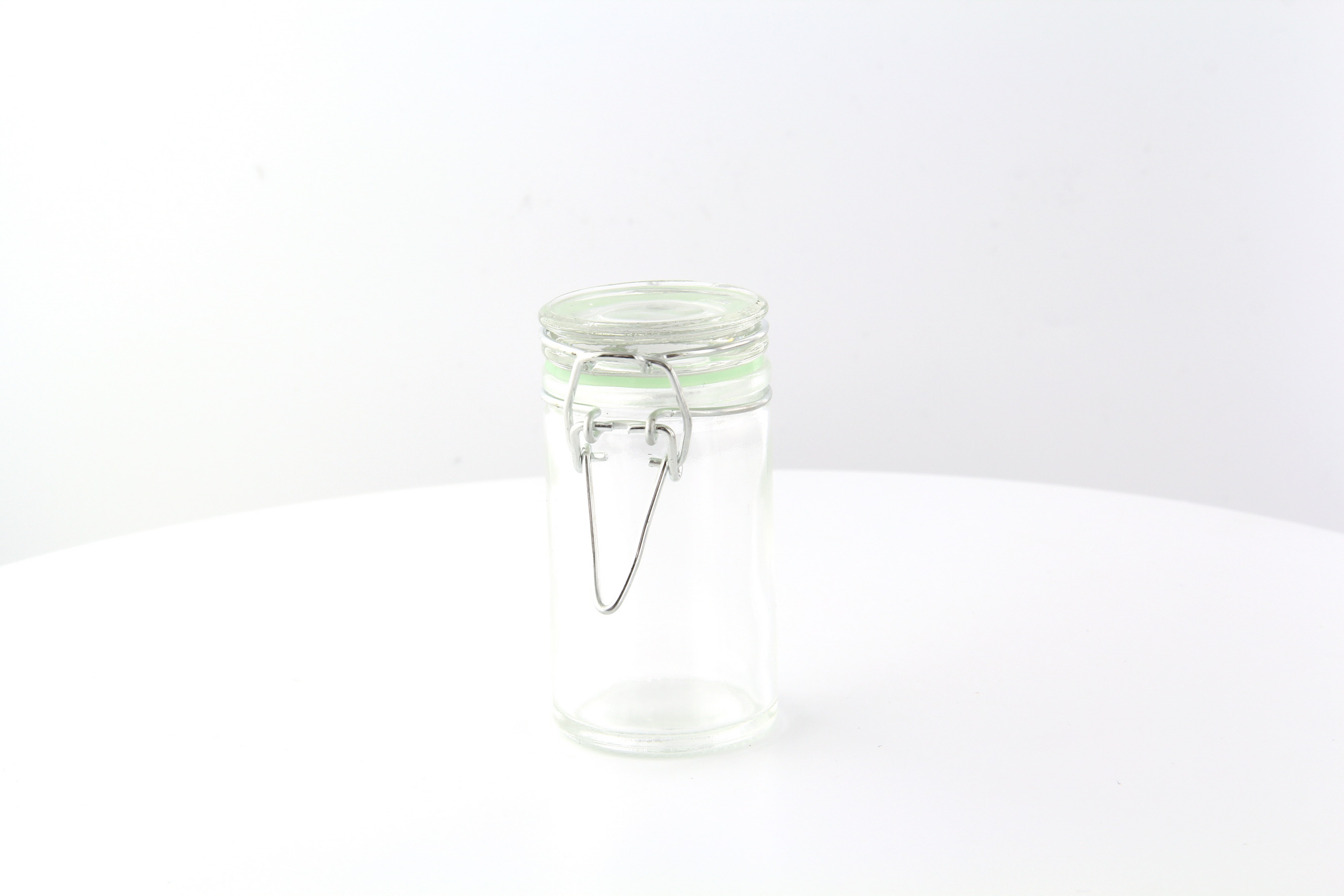 PacknWood 210BOKA100, 3.5 Oz Mini Glass Seal Jars, 24/CS