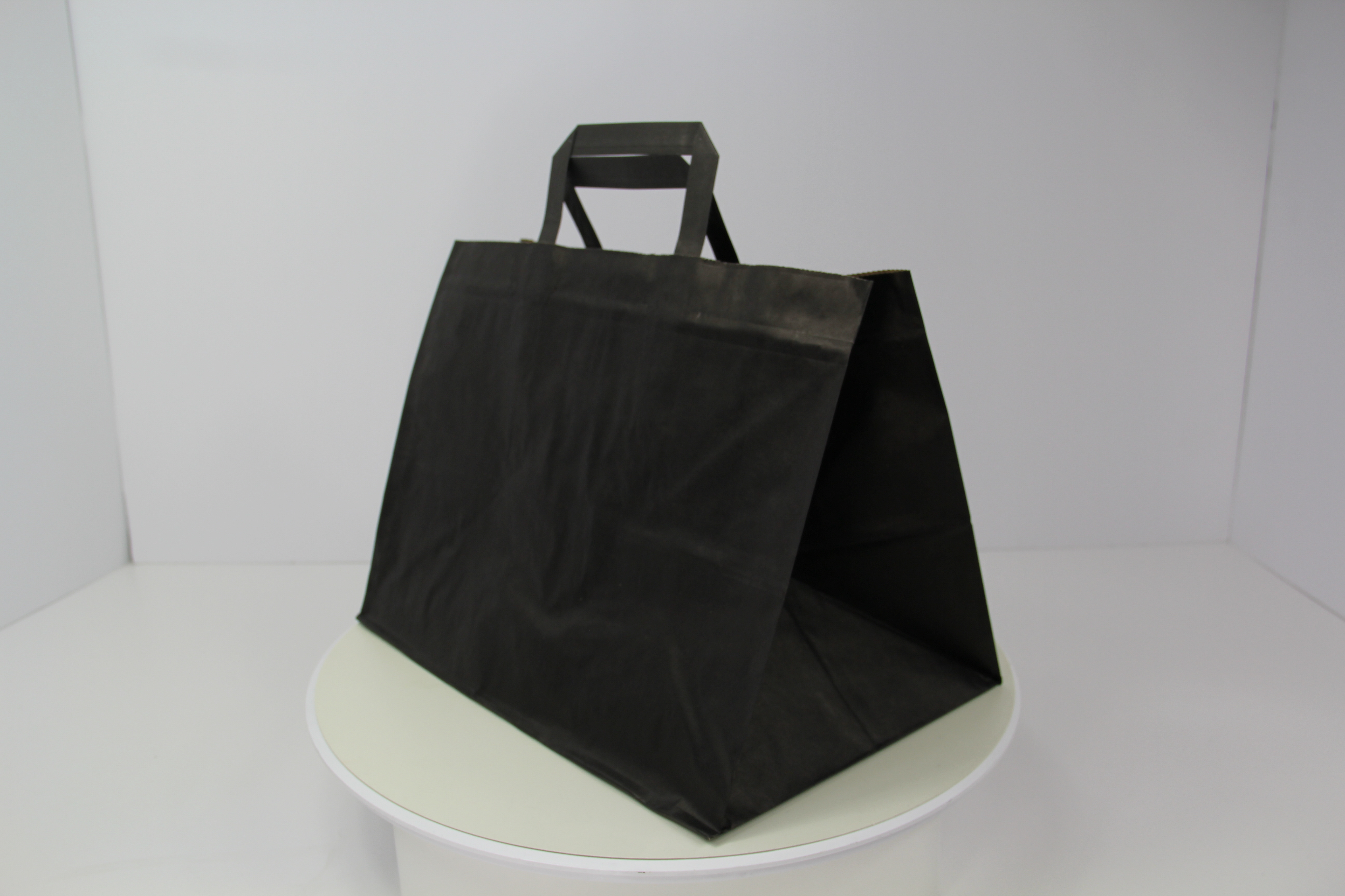 LEAFIPO 50 Pcs Black Paper Bags With Handles Bulk, India | Ubuy