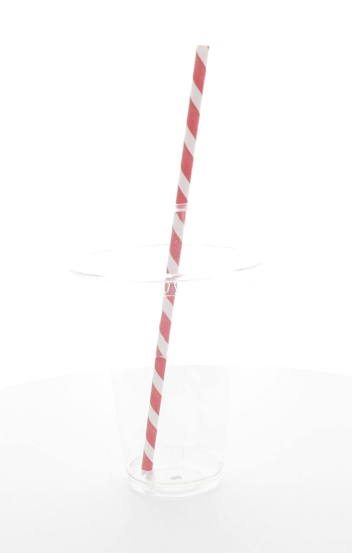 Striped Red Paper Straws - 25 Pieces – TheCloudFactory