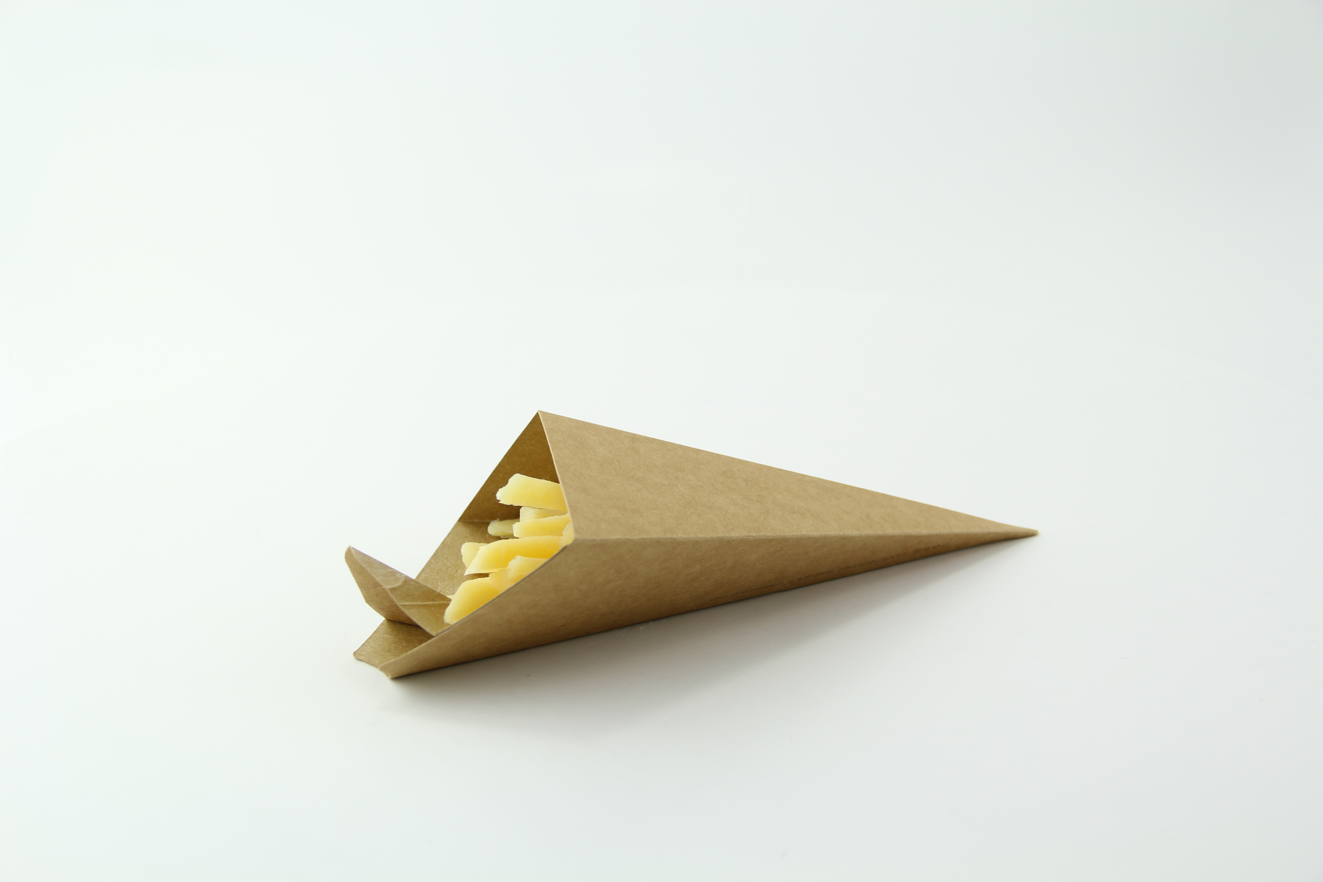 Cone Tek Kraft Paper Cone Holder - with Handles, 30 slots - 14 1/4 x 8 1/