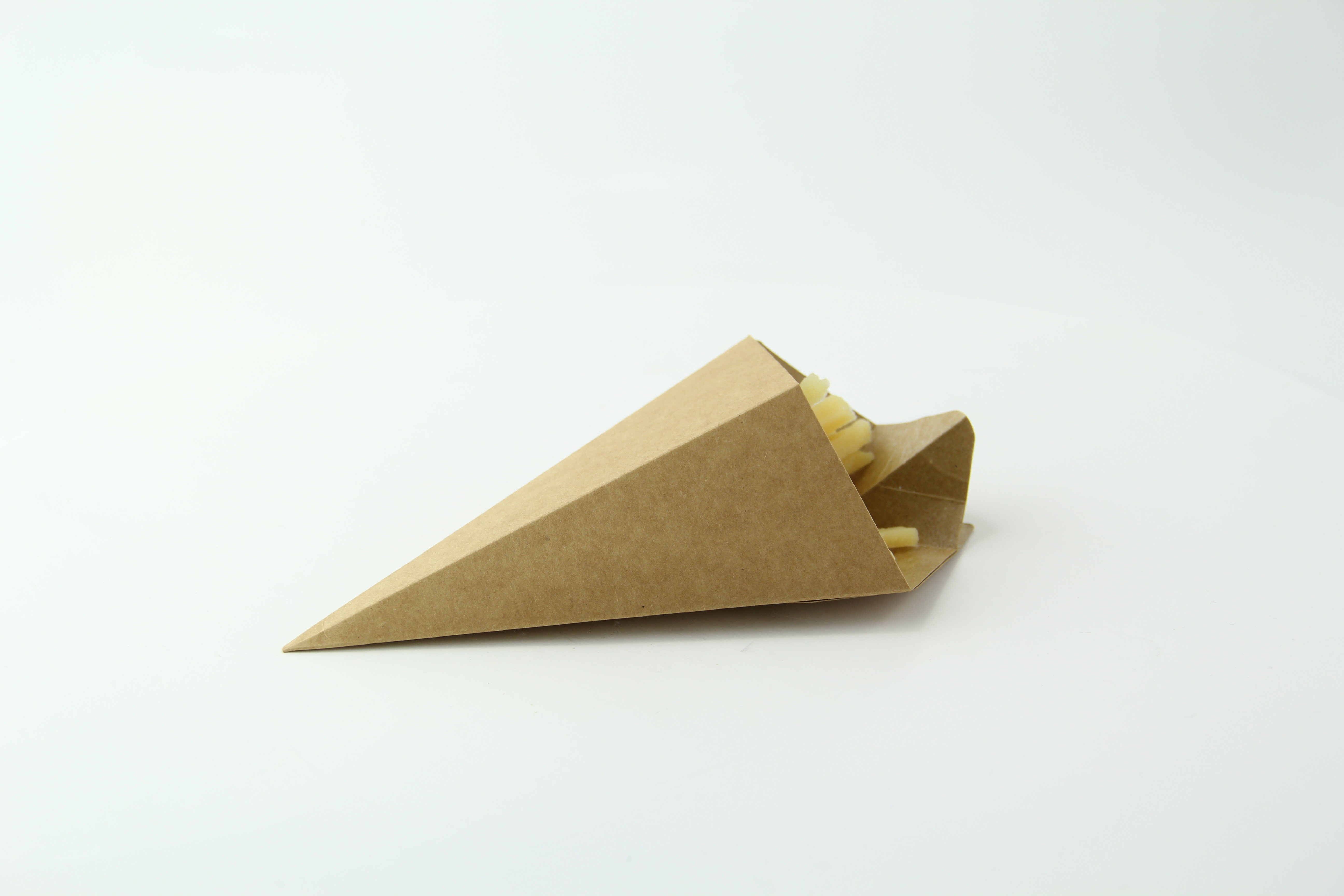 Cone Tek Kraft Paper Cone Holder - with Handles, 30 slots - 14 1/4 x 8  1/4 x 6 - 10 count box