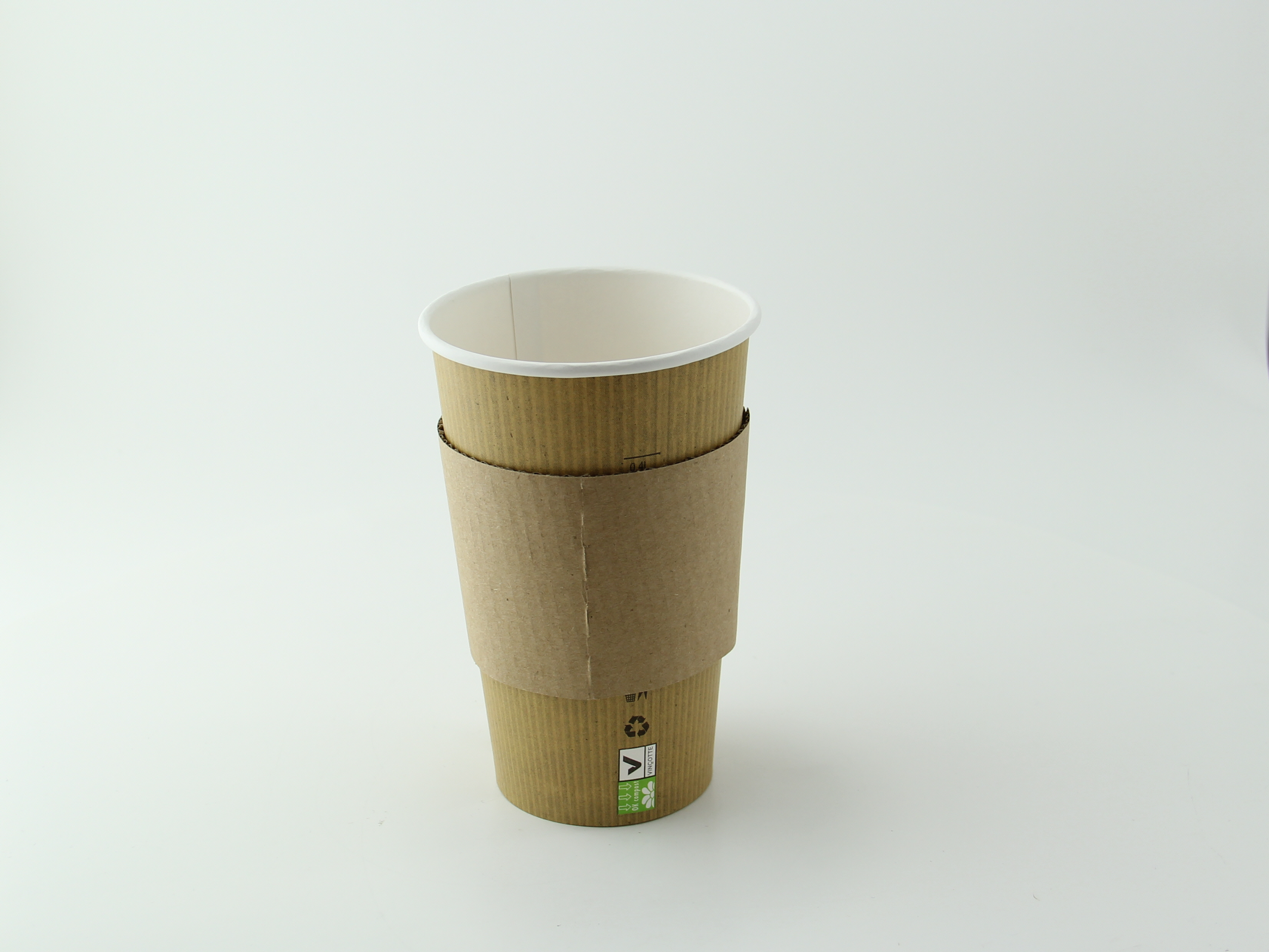 Coffee Cup Sleeve Reusable-Compostable Cover-Go-Compost