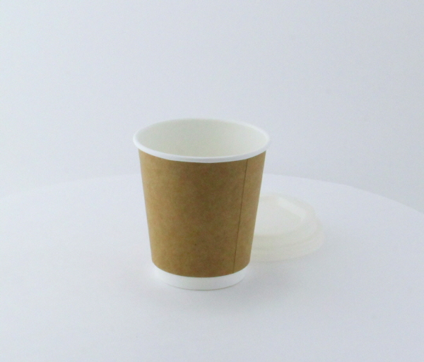 20 oz Kraft Double Wall Paper Hot Cup | 500/Case