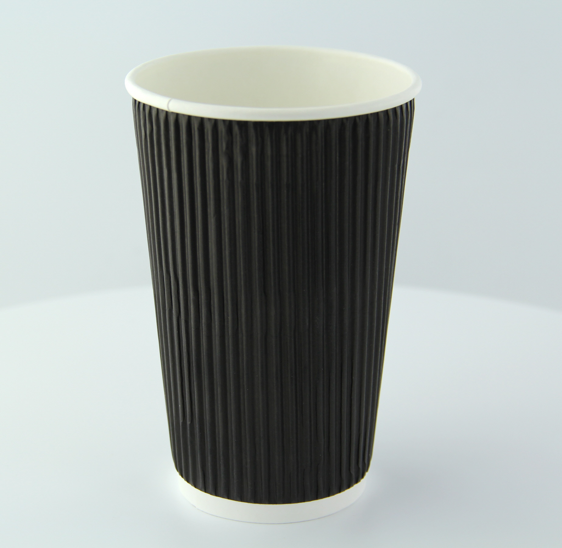 Double Wall Compostable Paper Cup 16oz D:3.5in H:5.4in - 25 pcs - BioandChic