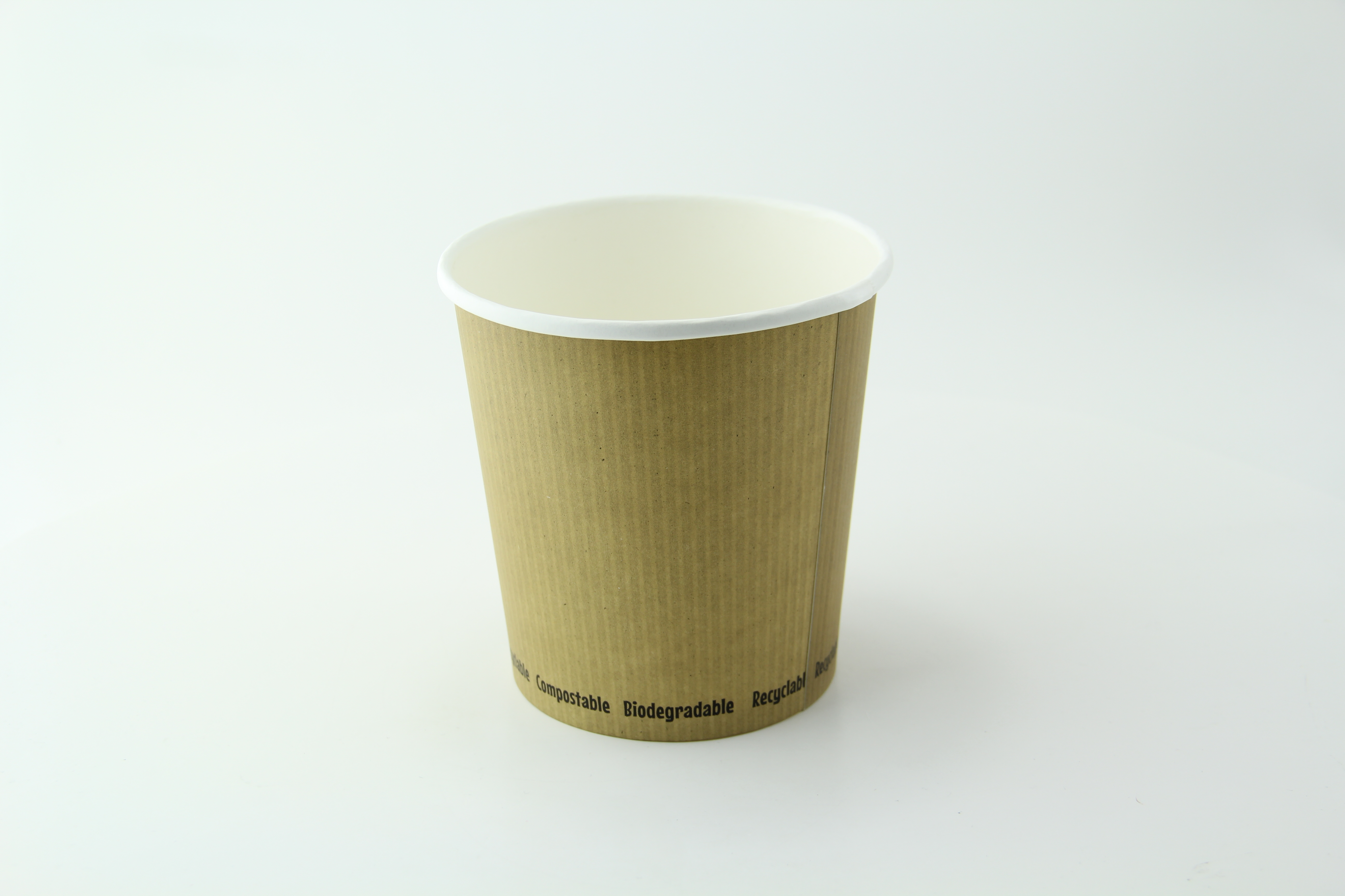 Brown Kraft Soup Cup with Kraft Lid Included 24 oz - D:4.5in H: 4.4in - 25  pcs - BioandChic