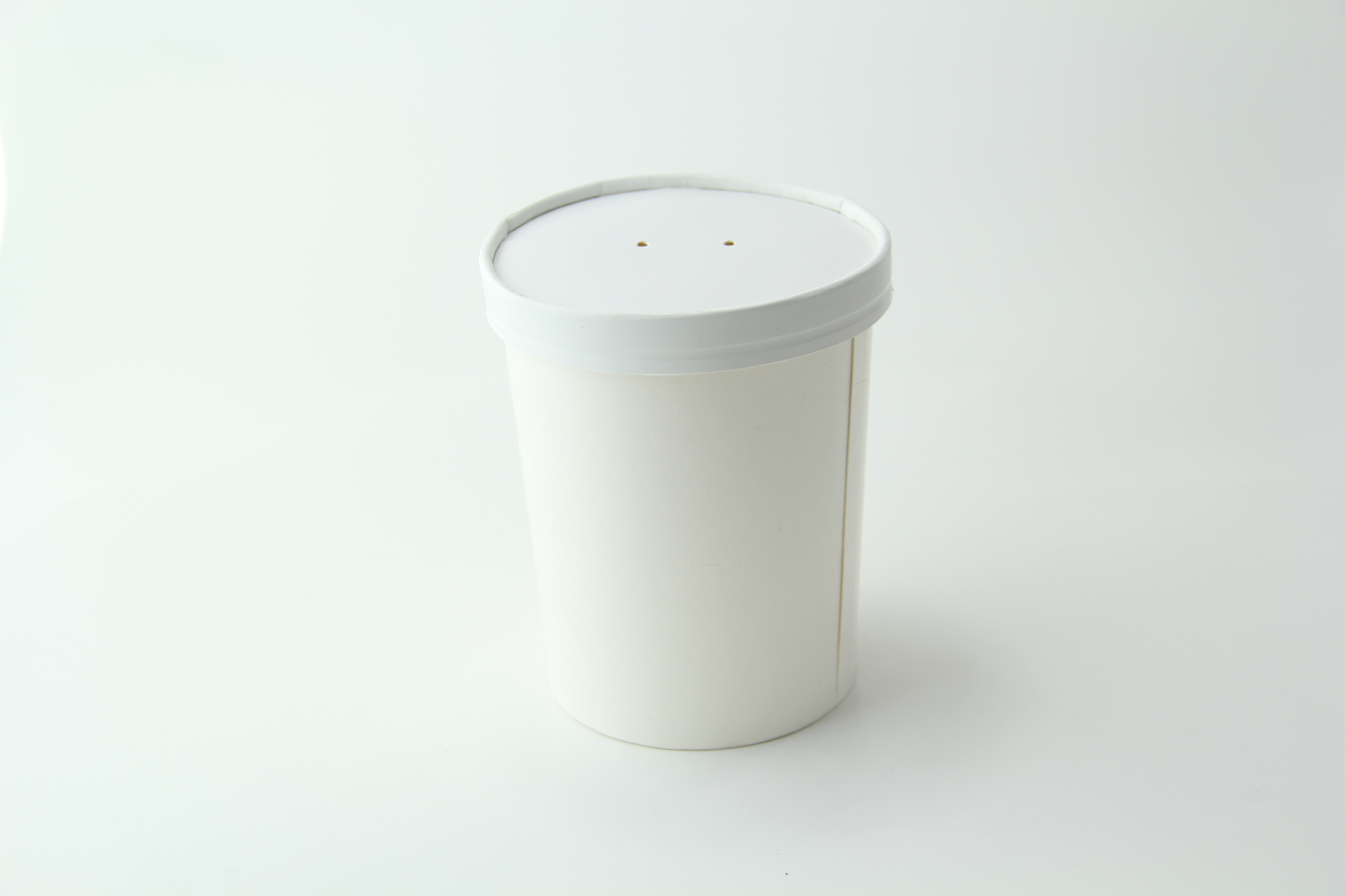 Gobelet soupe en carton, PP-thermo, 350ml, blanc (048230), Neutraal