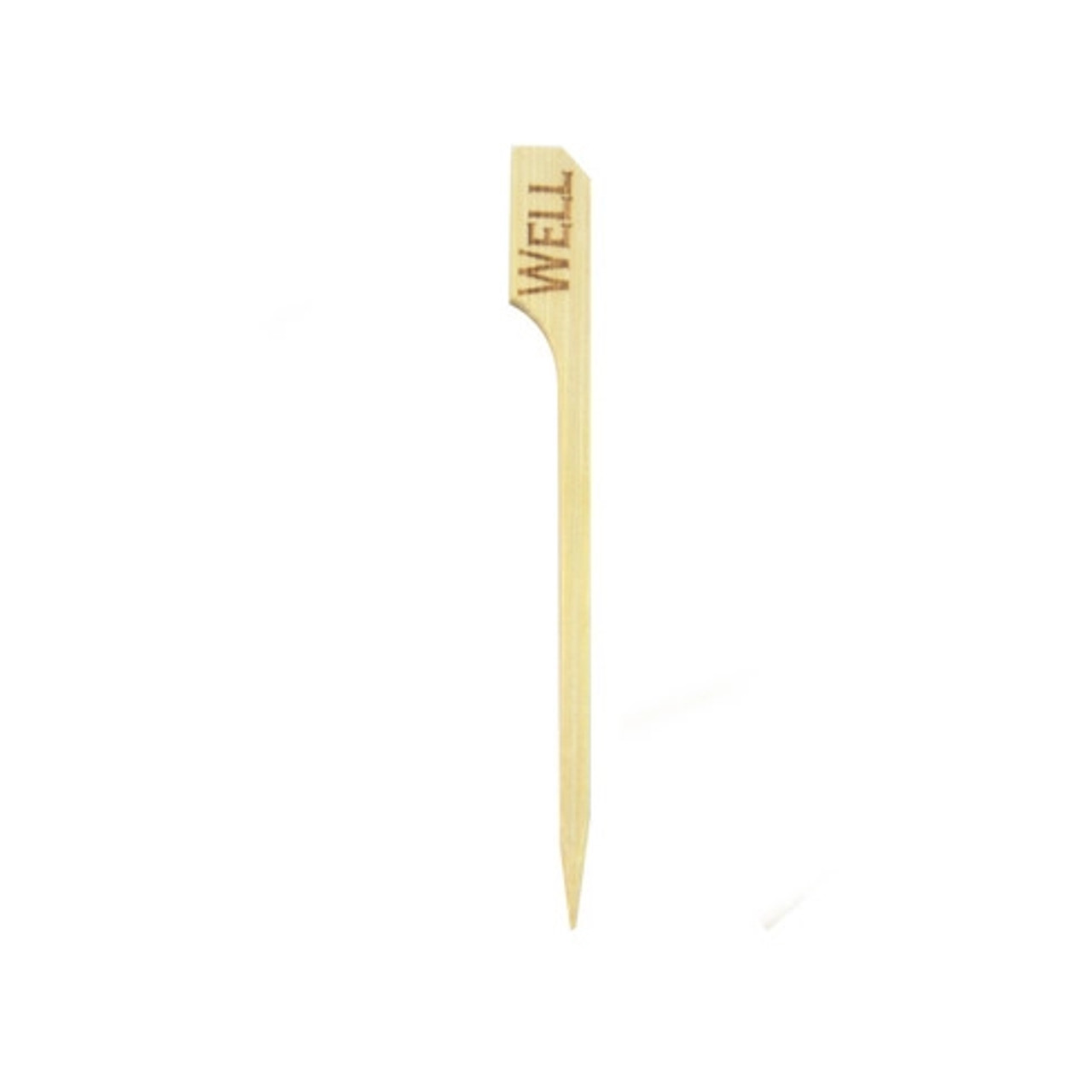 Steak Markers Cooked Labels Well L:3.5in - 100 pcs