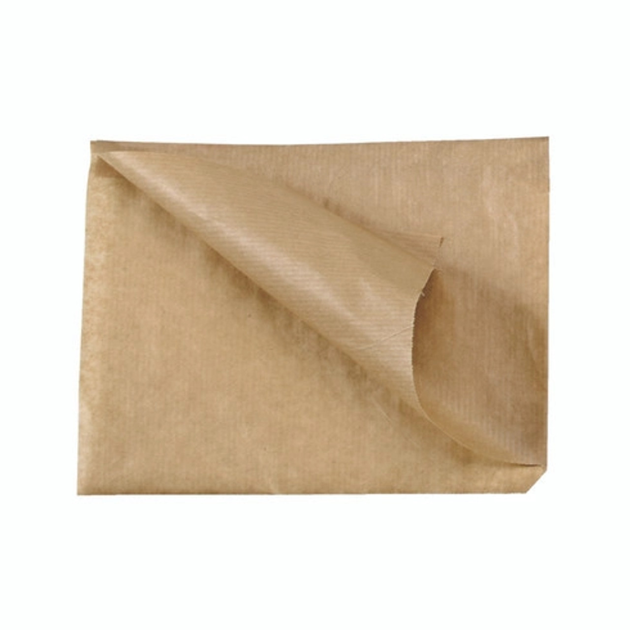 Brown Kraft Bag Opens 2 Sides L:6.5in W:6.5in - 1000 pcs
