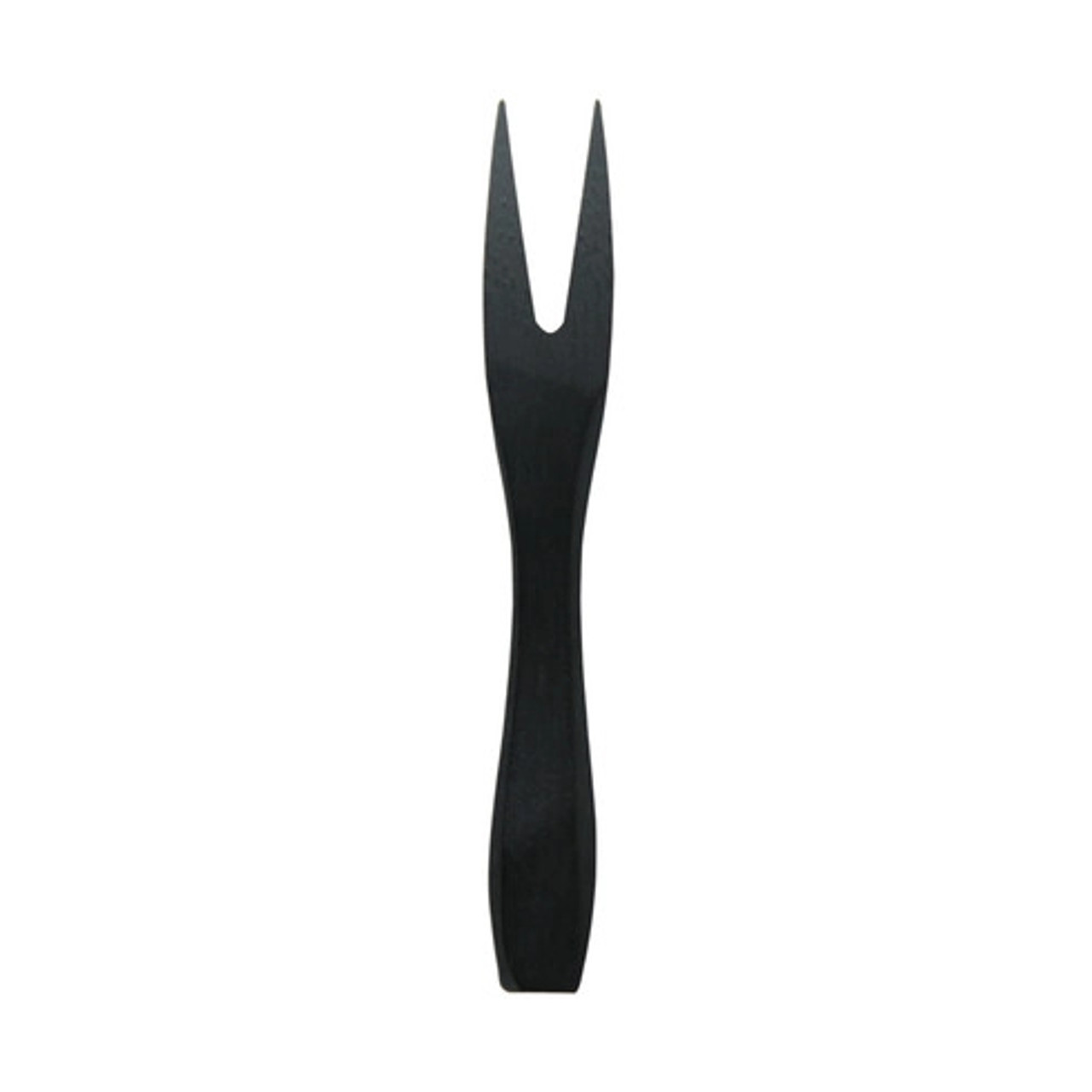 Bamboo Mini Fork L:3.5in W:0.41in - 50 pcs