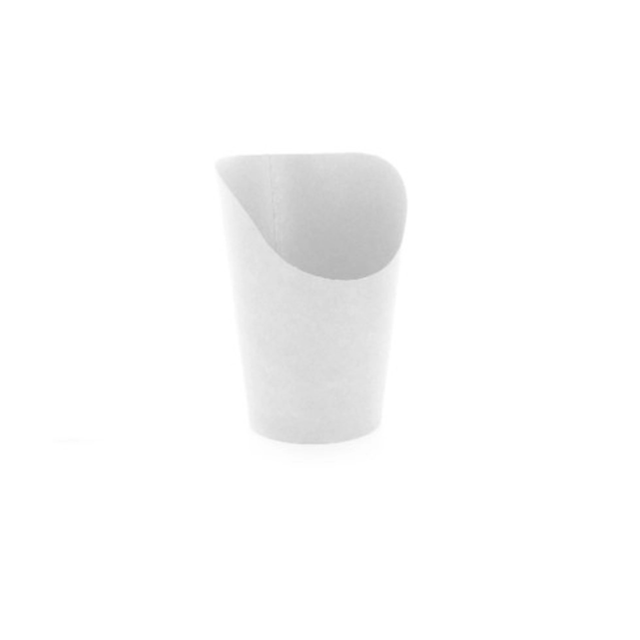White Wrap Cup 8oz D:3in H:4.7in - 50 pcs