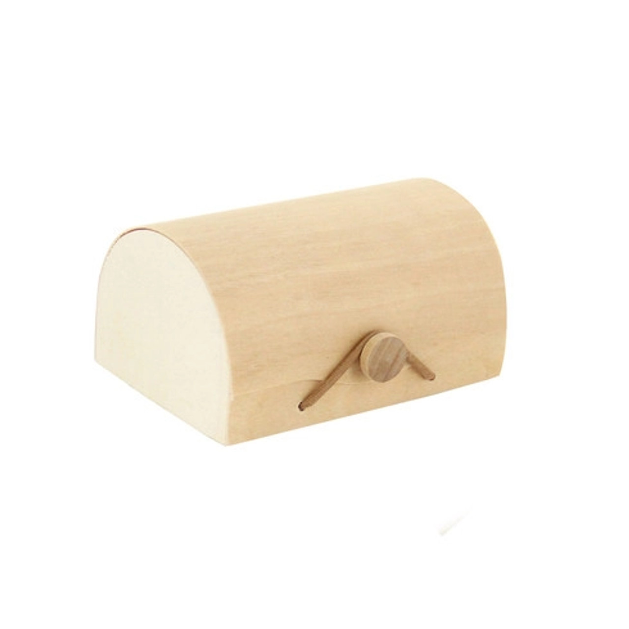 Rectangular Wood Box for 3 Macarons with Latch L:4.2in W:3in H:2.25in - 100 pcs