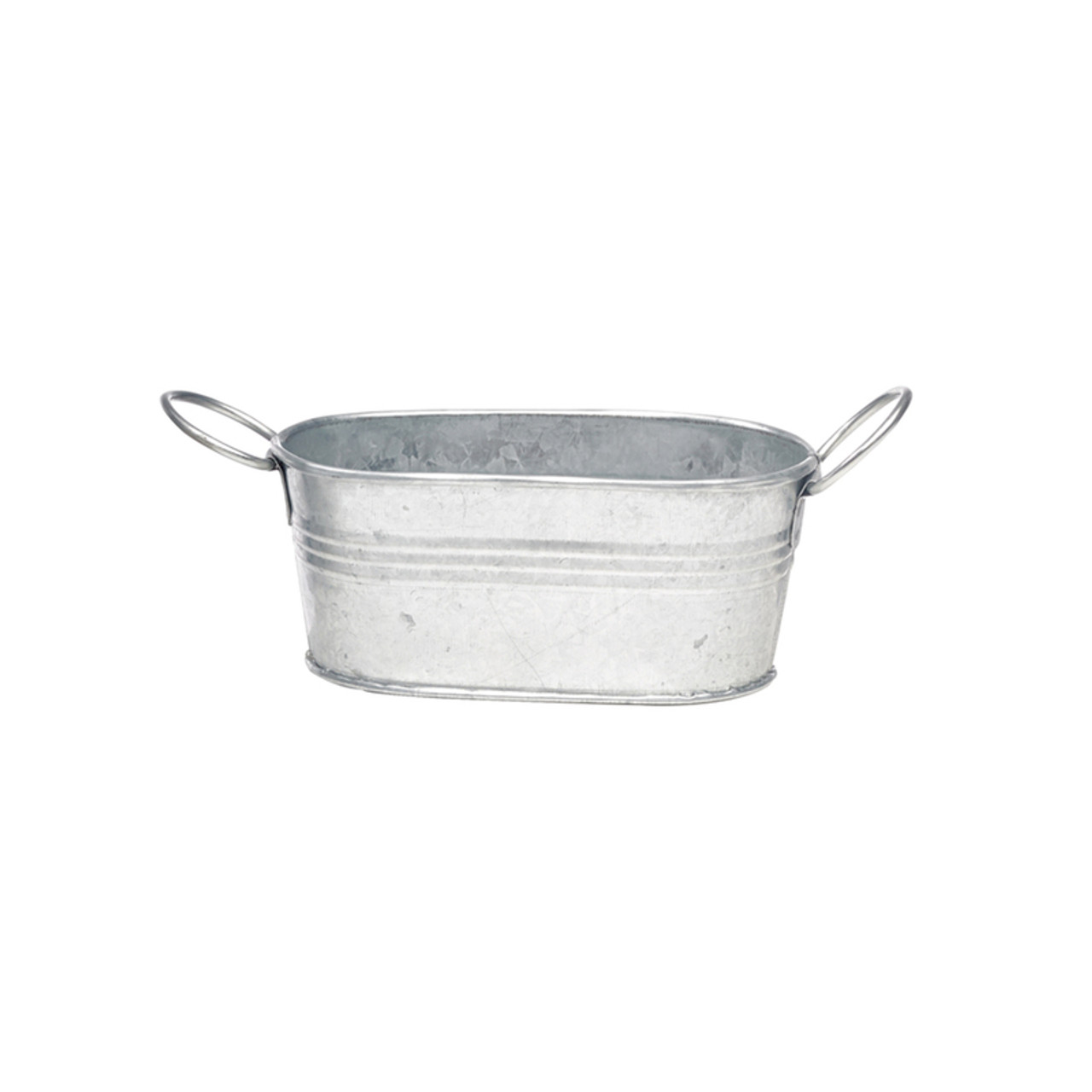 Order a Sample - Mini Metal Tub Bucket 7oz Dia:1.5in H:4in