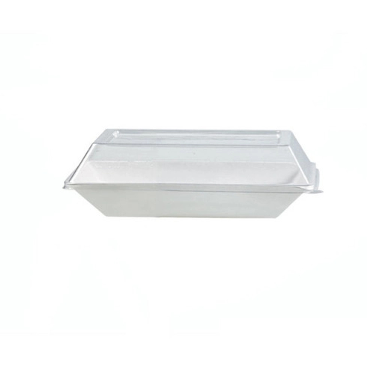 Clear PET Lid for 210ECOD1814 L:6.69in W:5.11in H:1.1in - 100 pcs