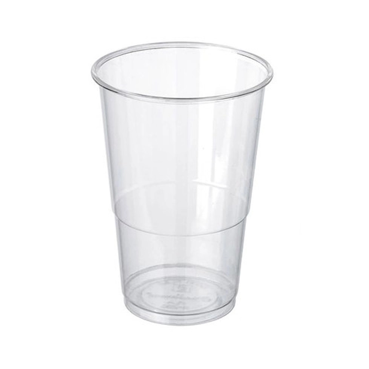 Clear Compostable Cup 10oz D:3in H:4.25in - 50 pcs