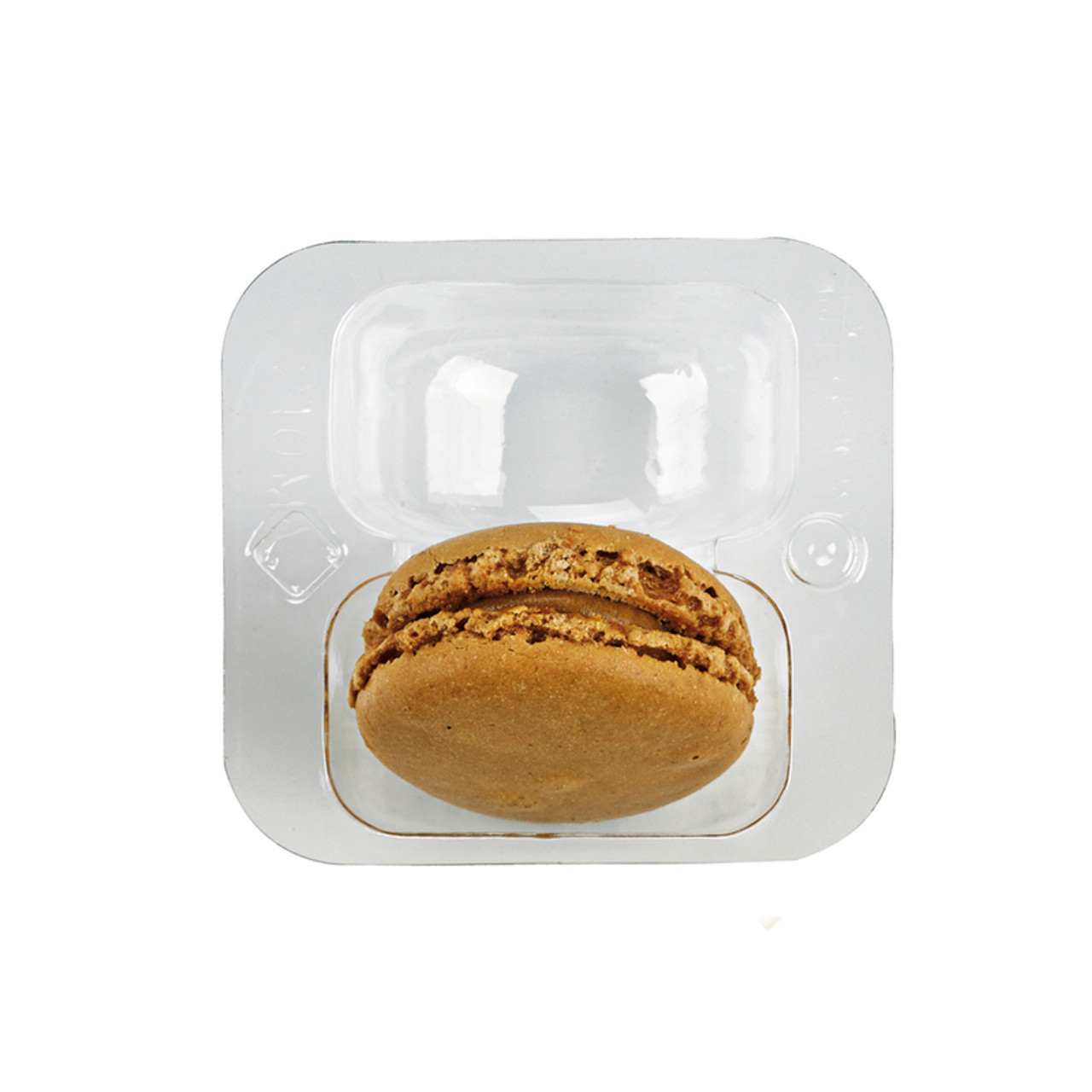 Insert for 2 Macarons (1x2) with Clip Closure 2.5 x 2.6 x 1in - 50 