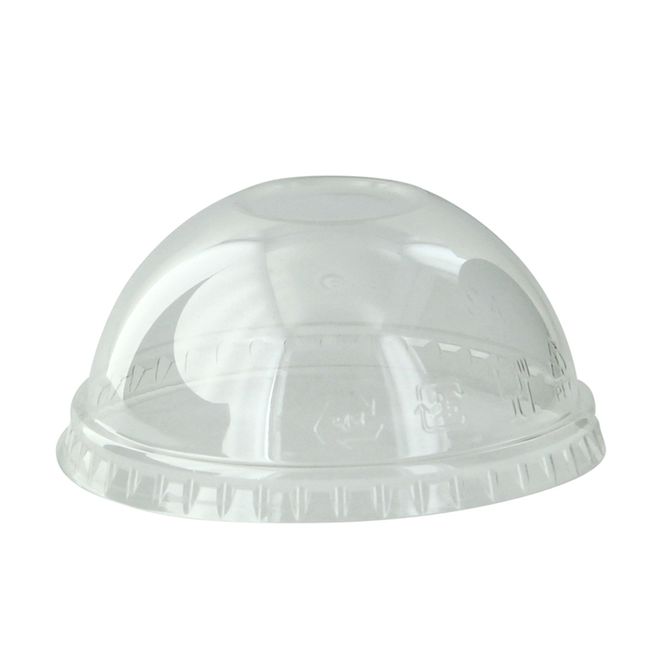 Clear PET Dome Lid for 210POC81N & 210POB80 & 210POC121N & 210POB121 2.91 x 2.91 x 1.37in - 50 pcs