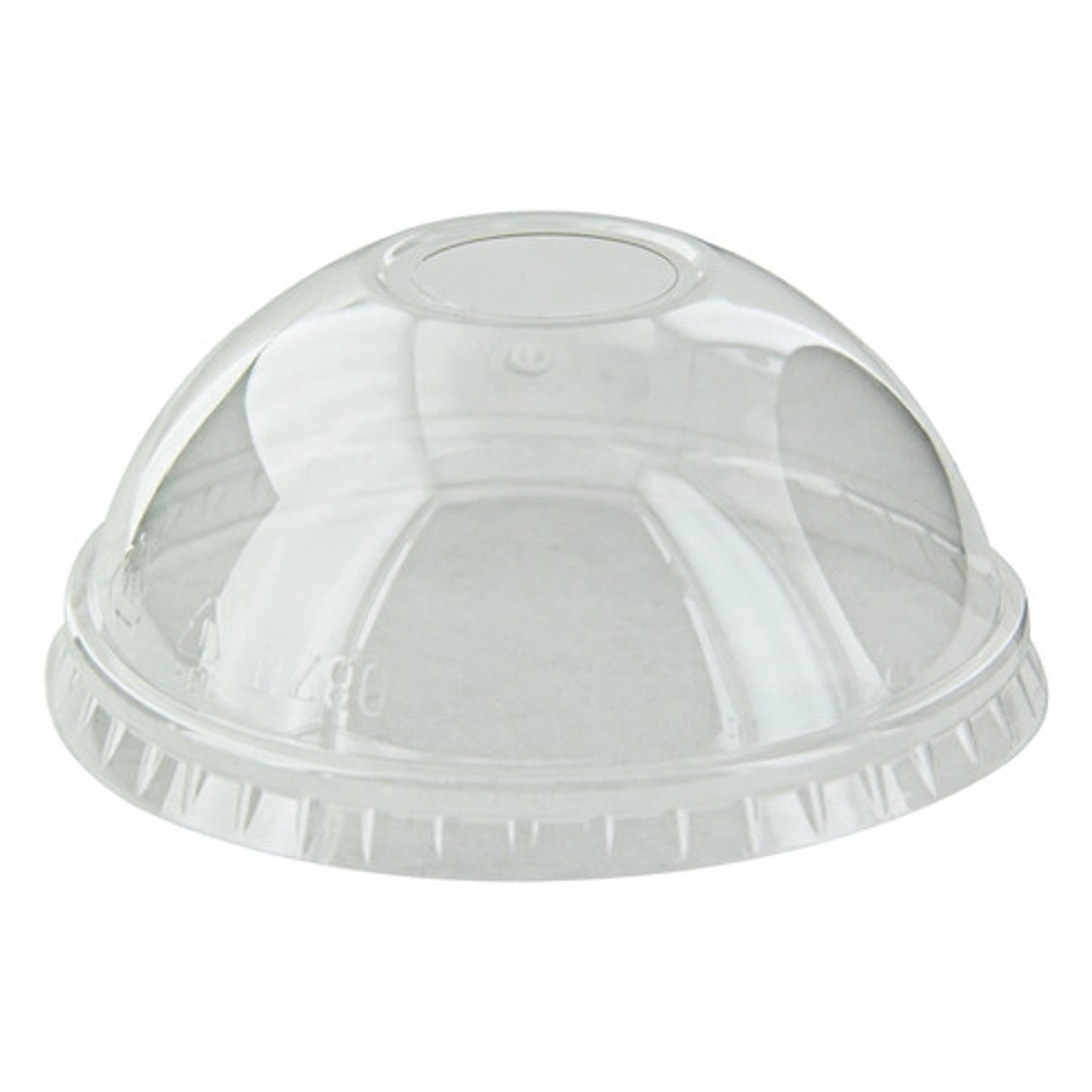 Clear PET Dome Lid for 210POC181N & 210POB181 & 210POC320N & 210GPU12 D:3.5in - 100 pcs