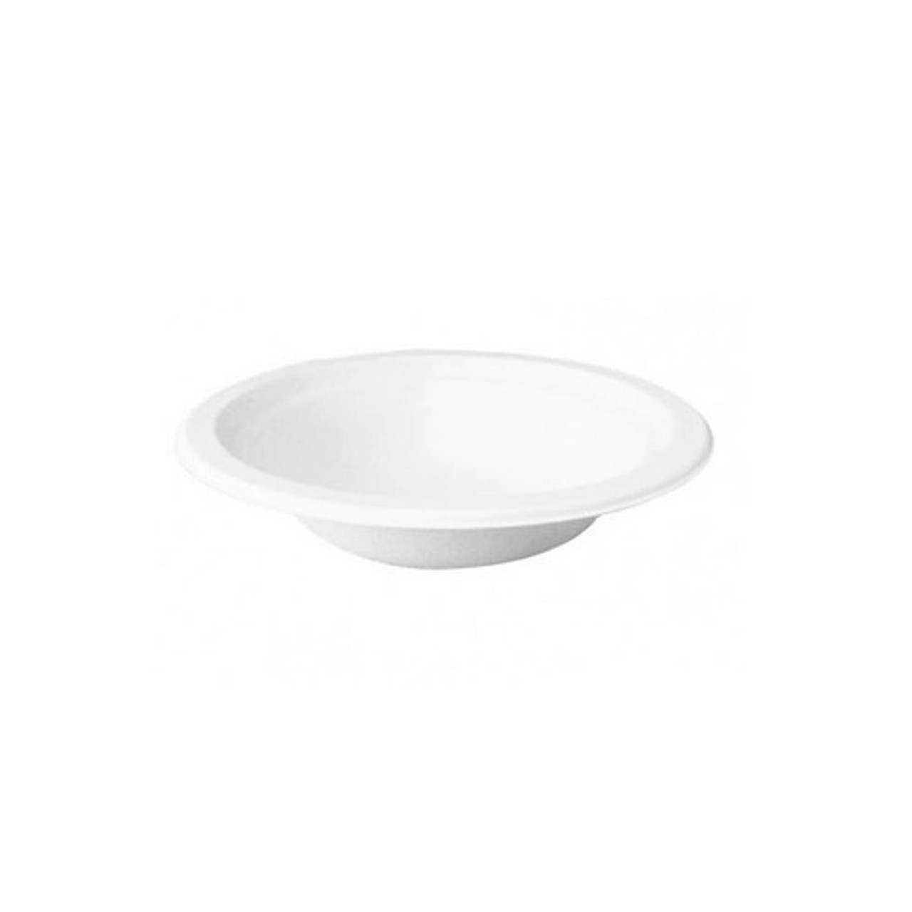 White Sugarcane Salad Bowl 16oz D:7.09in - 50 pcs