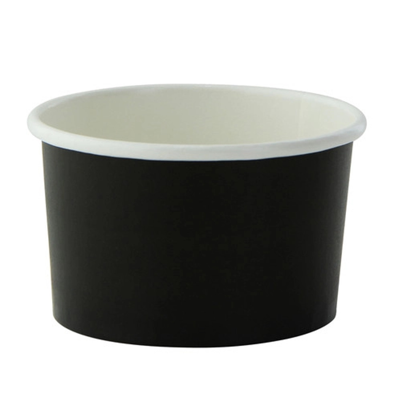 Black Paper Cup 2oz D:2.4in H:1.4in - 50 pcs