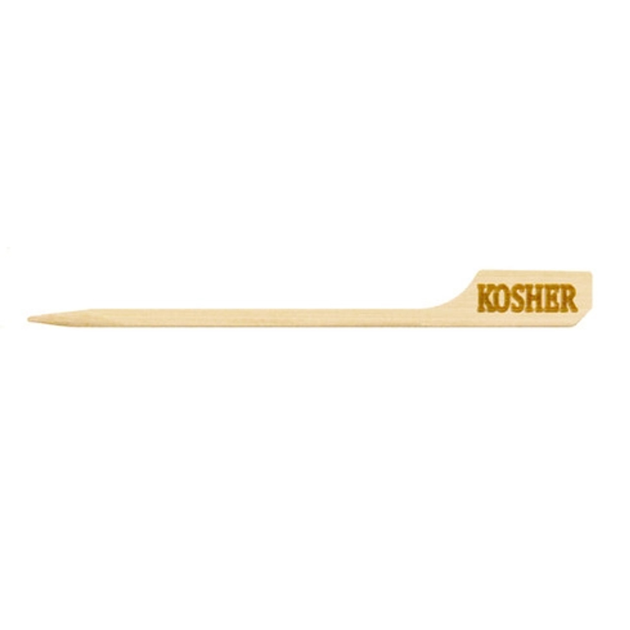 Food Information Picks Kosher L:3.5in W:0.03in - 100 pcs