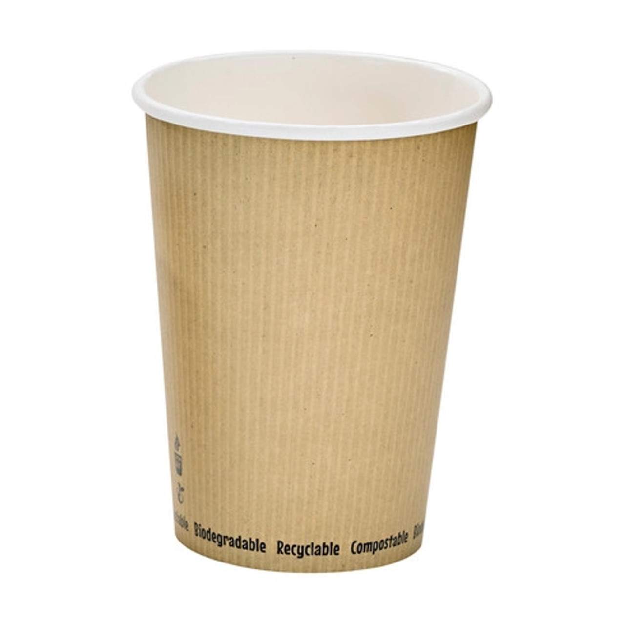 Compostable Soup Cup 32oz D:4.5in H:5.6in - 25 pcs