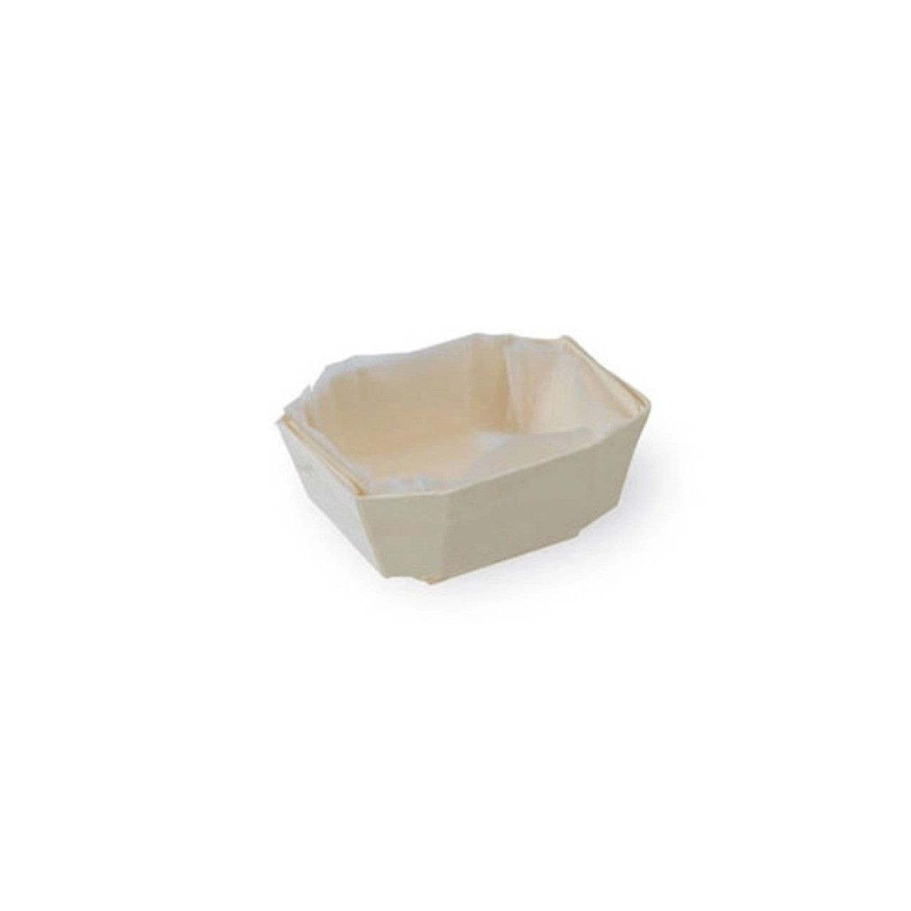 Minimi Wooden Baking Mold MC9 2oz - L:3.5in W:2.5in H:1.2in - 500 pcs