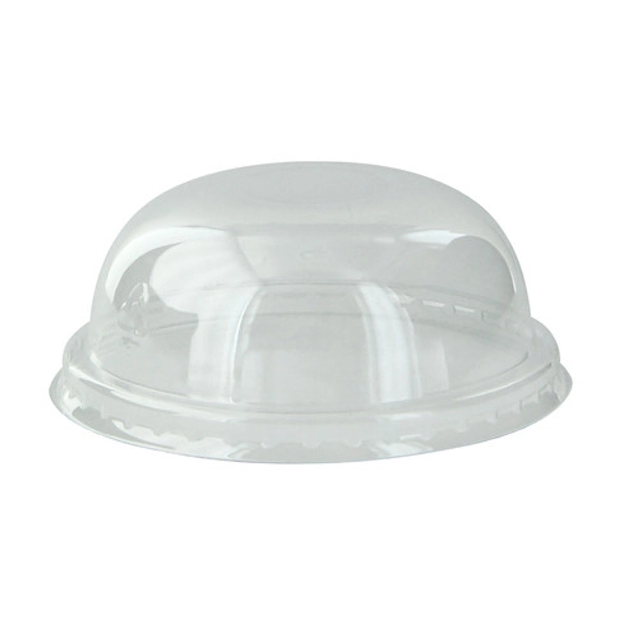 Clear PET Dome Lid for 210POC151N & 210POB151 D:3.34in H:1.41in - 100 pcs