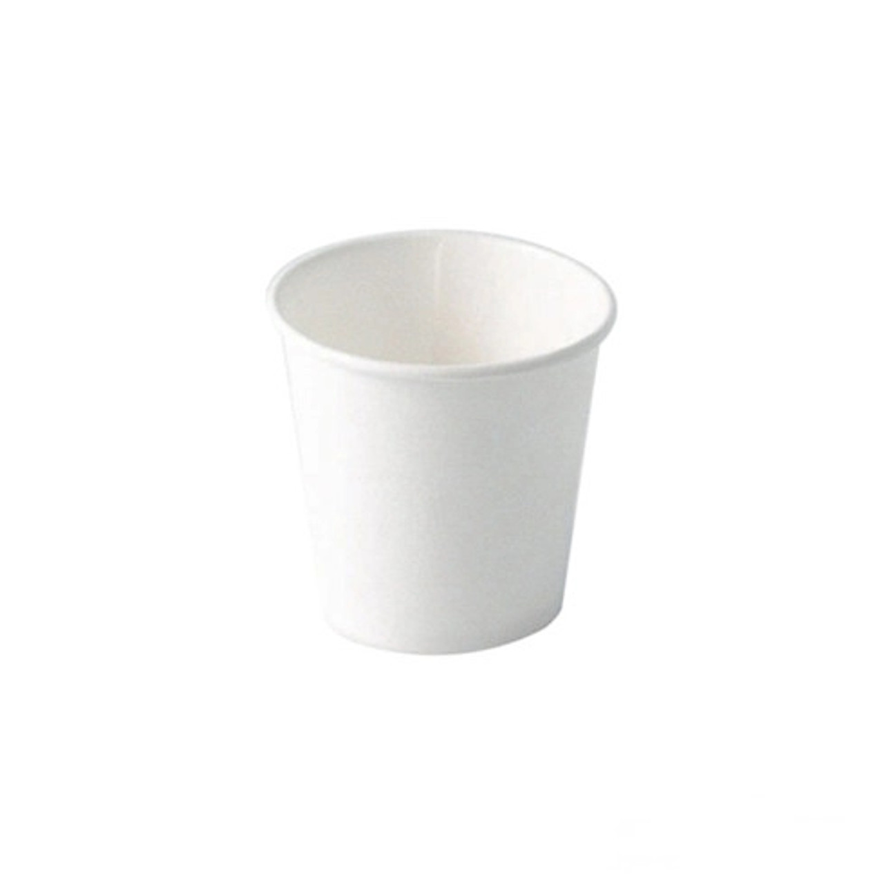 White Paper Cup 4oz - 50 pcs