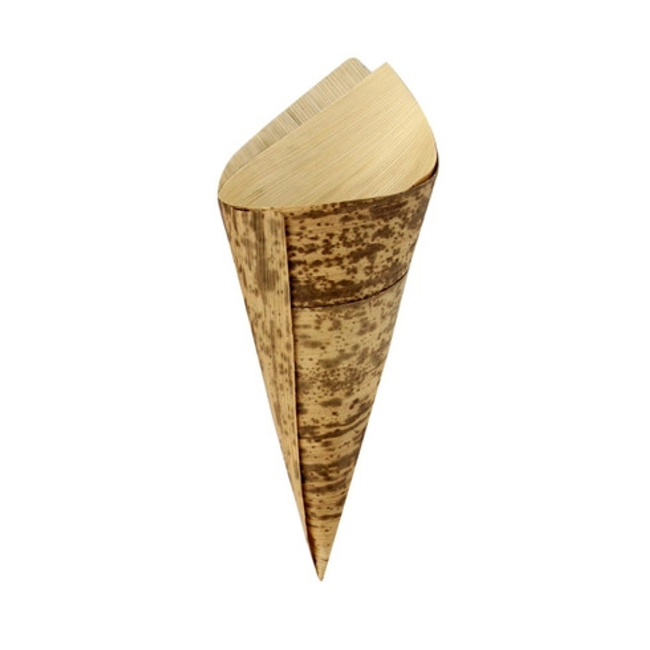Bamboo Leaf Cone 2 Layers 5oz D:2.7in H:6.7in 4.9in - 100 pcs