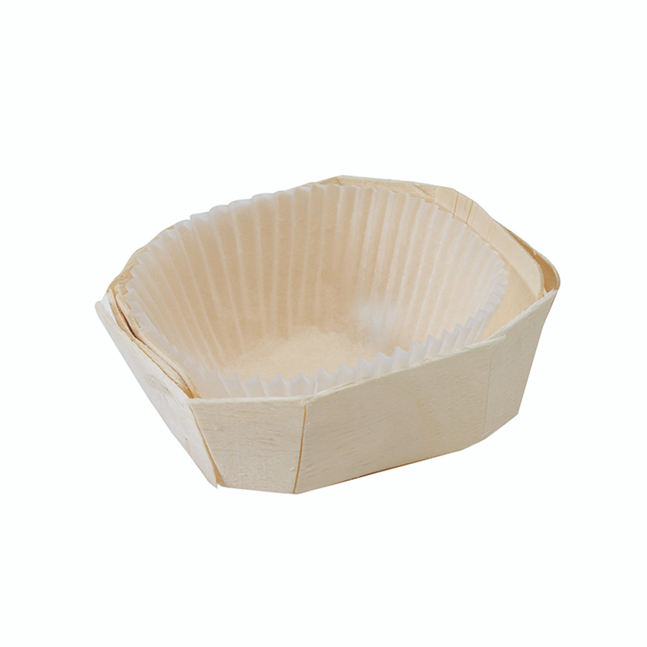 Order a Sample - Lovely Wooden Baking Mold 4oz L:3.7 x W:2.6 x H:1.5in
