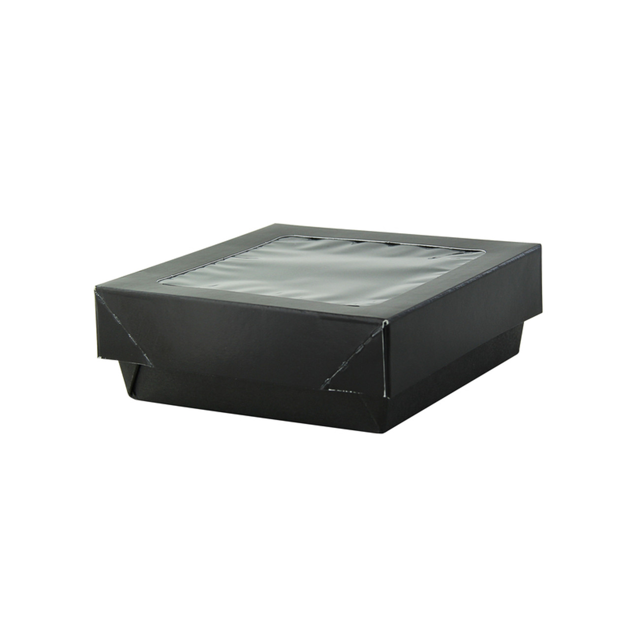 Order a Sample - Bakeable Black Kray Box With Pet Lid 12oz L:4.5 x W:4.5 x H:1.6in Up to 350F(Base Only)