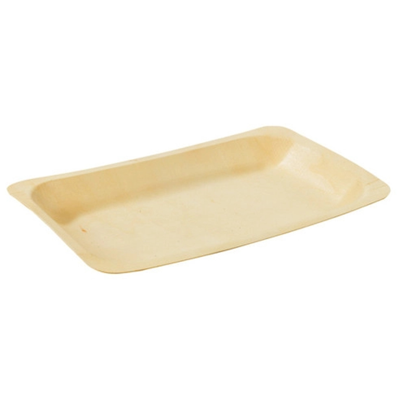 Rectangular Wooden Plate for 210BBAL2012 L:7.8in W:4.9in H:0.79in - 25 pcs
