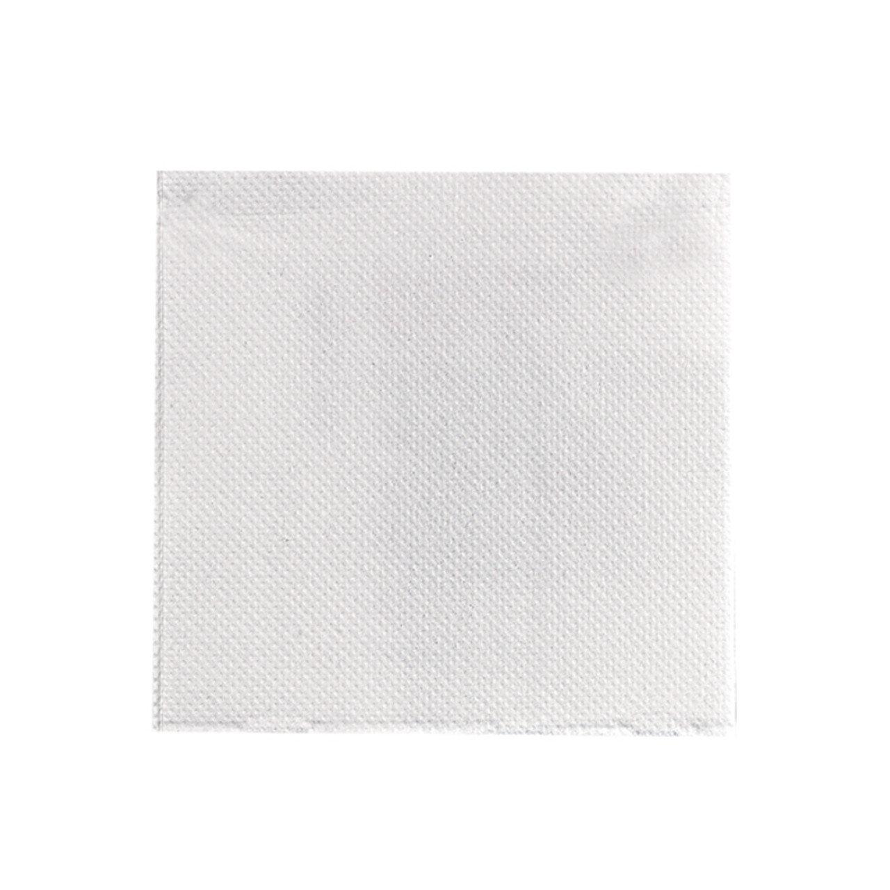 210SMP4040W Point to point White Tissue Napkin 15x15in 2 Ply, 14 Fold - 50 pcs