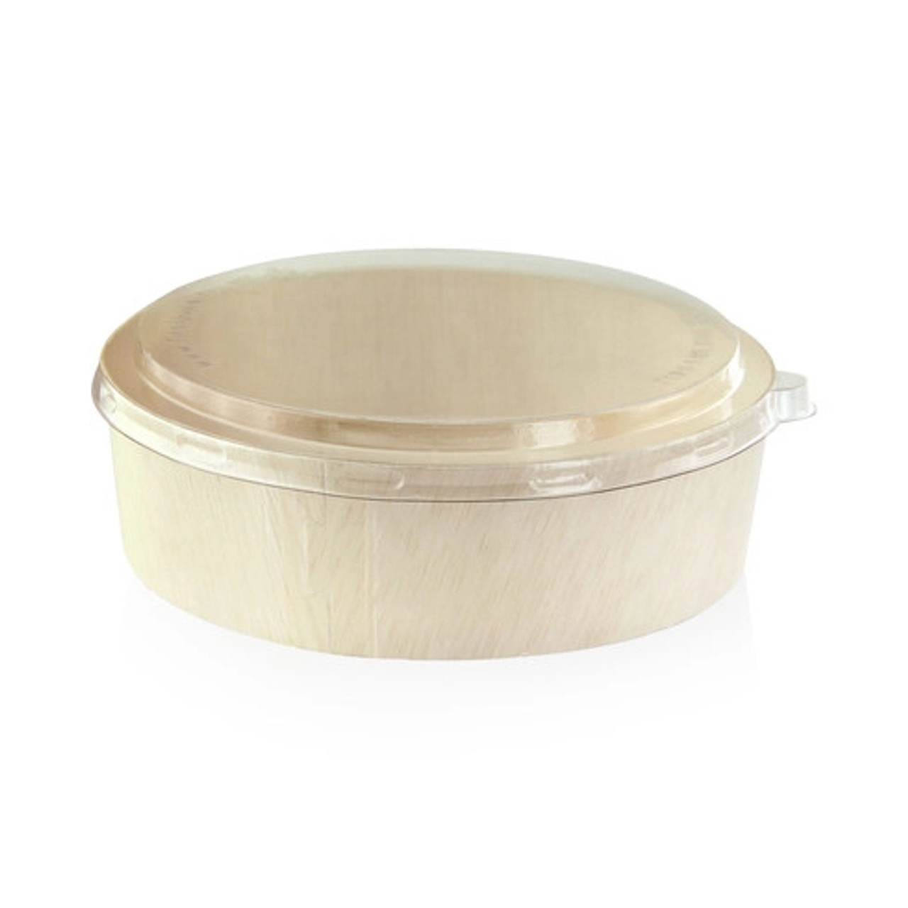 Clear PET Lid for 210SAMBOL155 22oz D:6.06in H:0.7in - 100 pcs