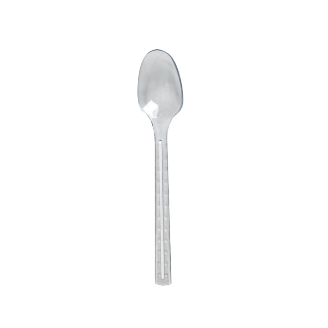 Clear Luxury Spoon 7.56in - 100 pcs