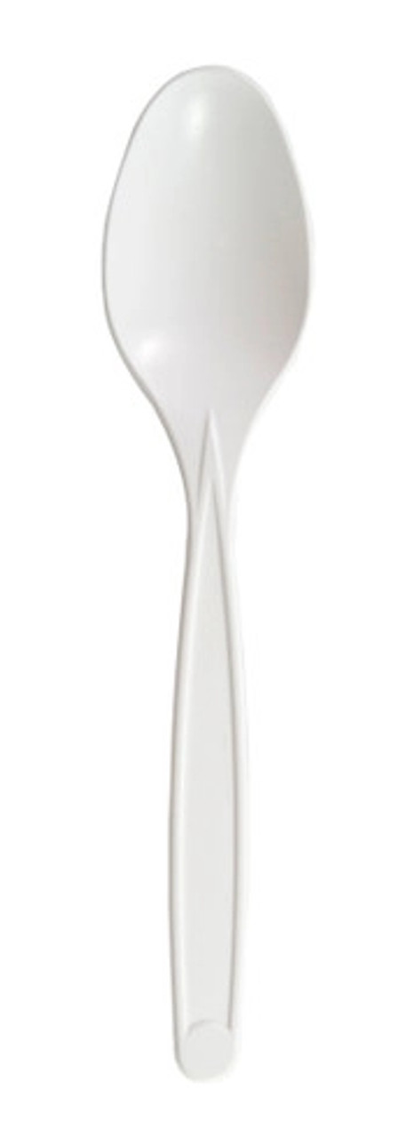 Unwrapped Cornstarch Small Spoon L:4.92in - 100 pcs