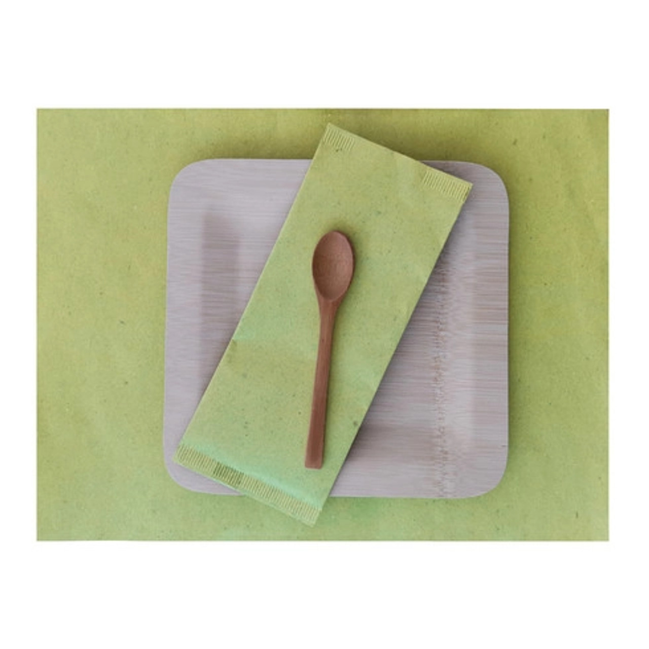 Green paper place mat L:15.8in W:11.8in - 250 pcs