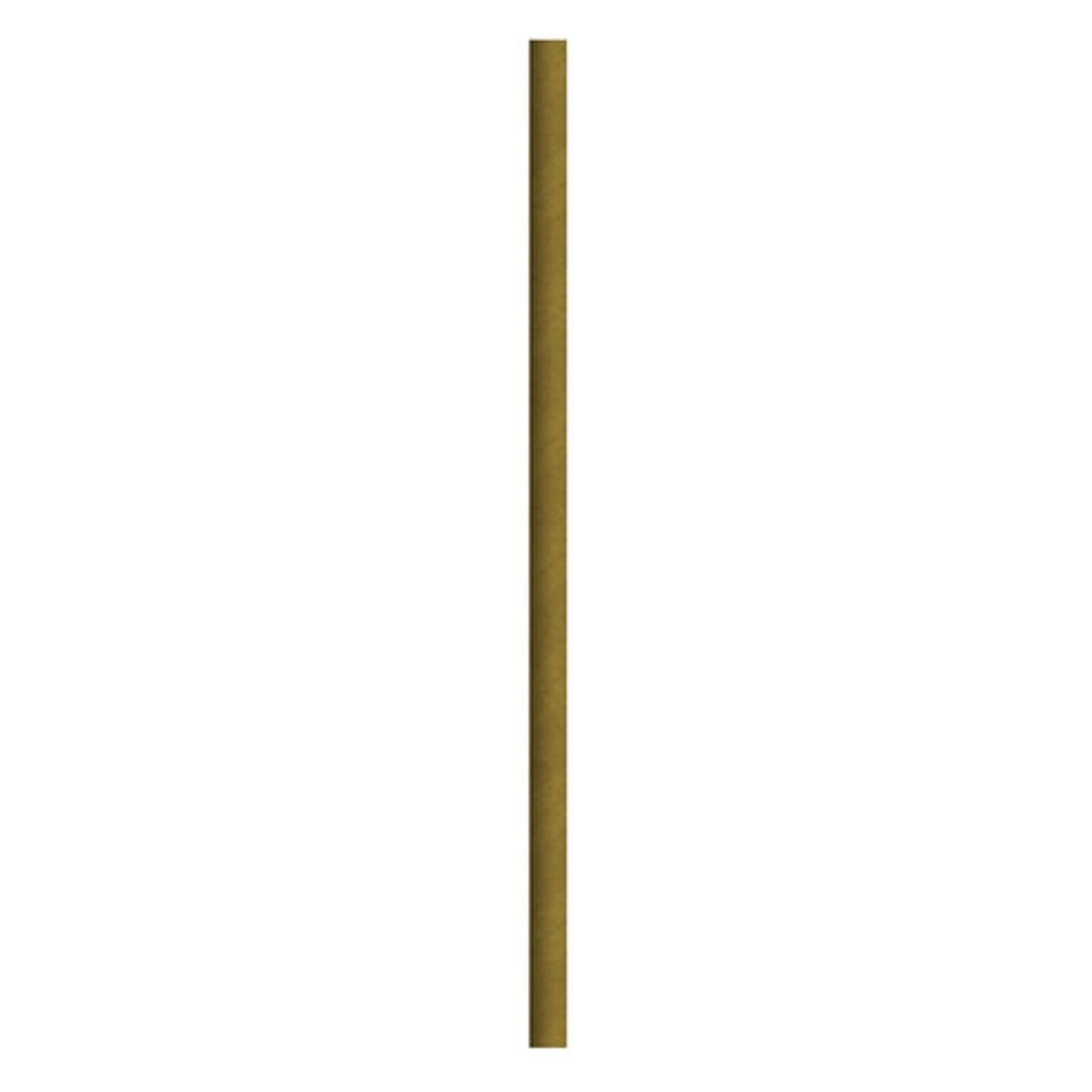 Durable Kraft Durable Smoothie Paper Straws - Wrapped D:0.3in L:7.75in - 500 pcs
