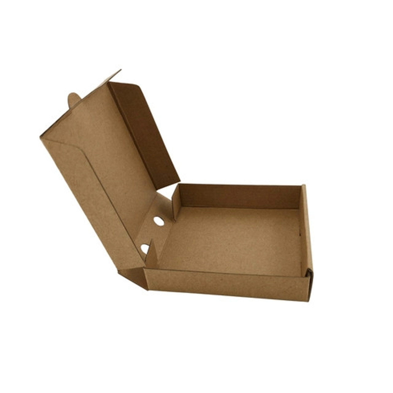 Mini Kraft Cardboard Pizza Box L:3.5in W:3.5in H:0.8in - 100 pcs